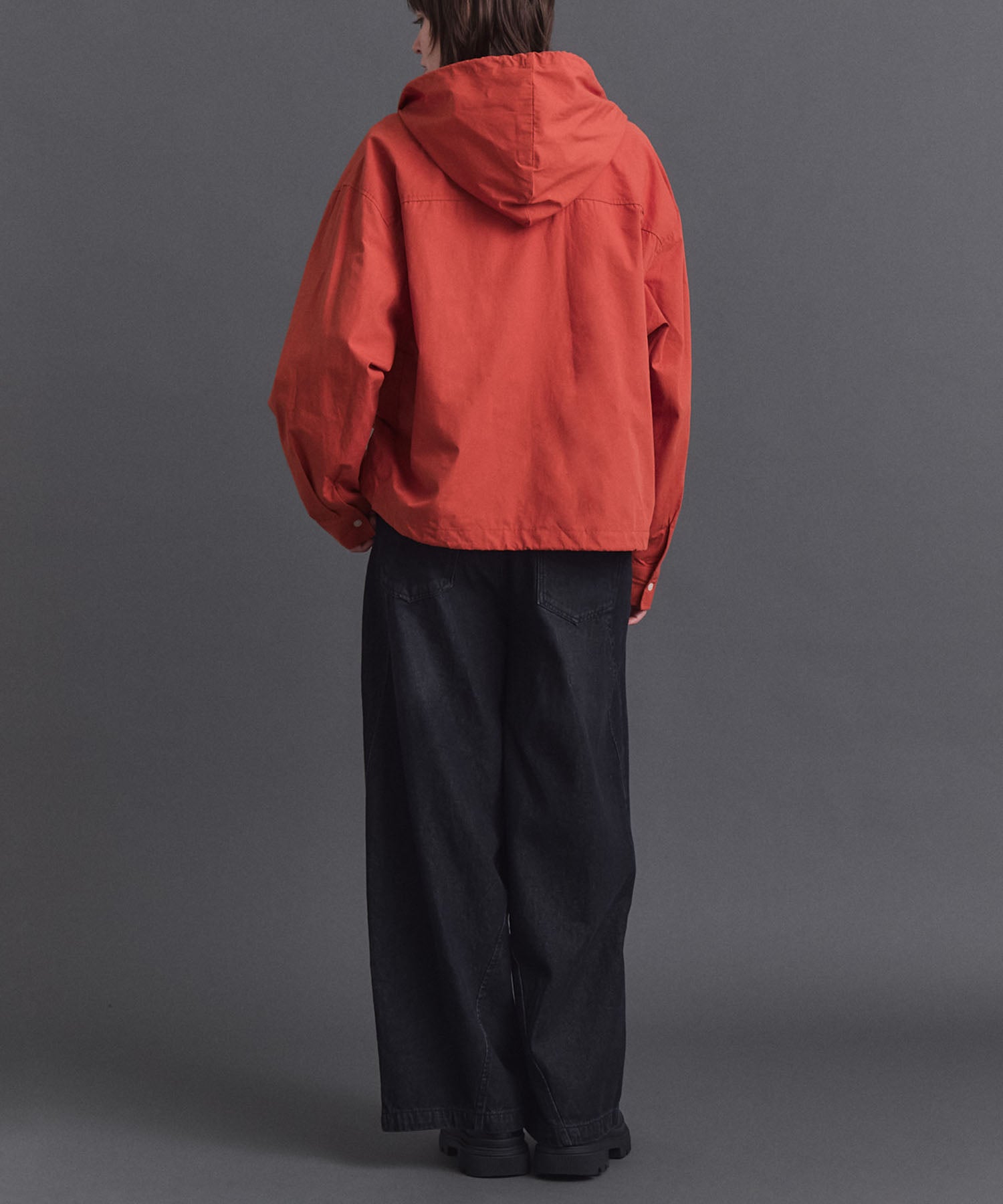 Long-sleeved Shirt Hoodie / 長袖シャツパーカー