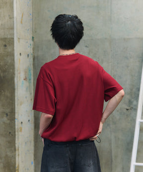 THERMAL DRAWSTRING HENLEY NECK T-SHIRT / サーマル ドローストリング ヘンリーネックTシャツ