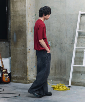 THERMAL DRAWSTRING HENLEY NECK T-SHIRT / サーマル ドローストリング ヘンリーネックTシャツ