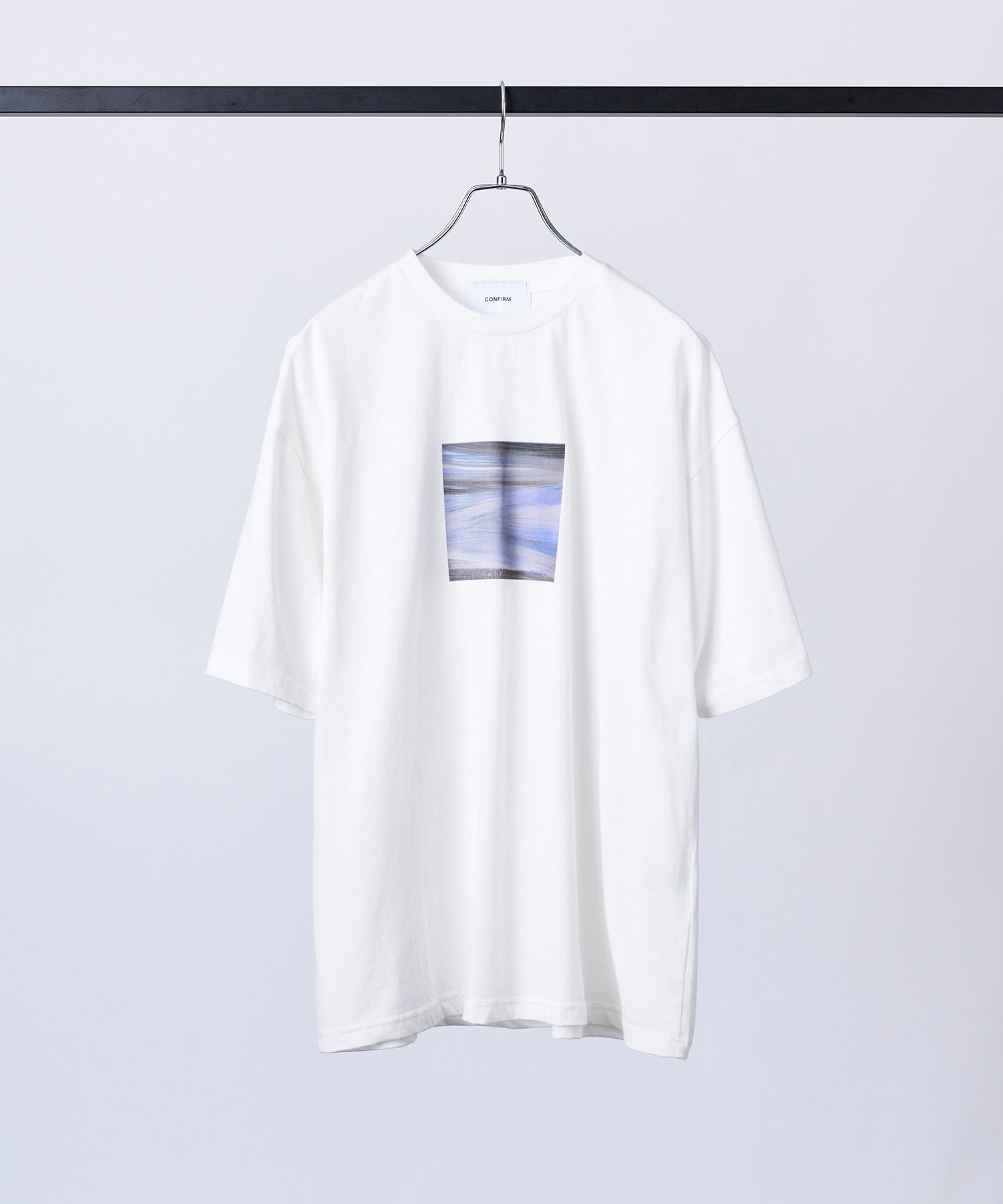 アブストラクト絵画 フロントプリント 半袖Tシャツ