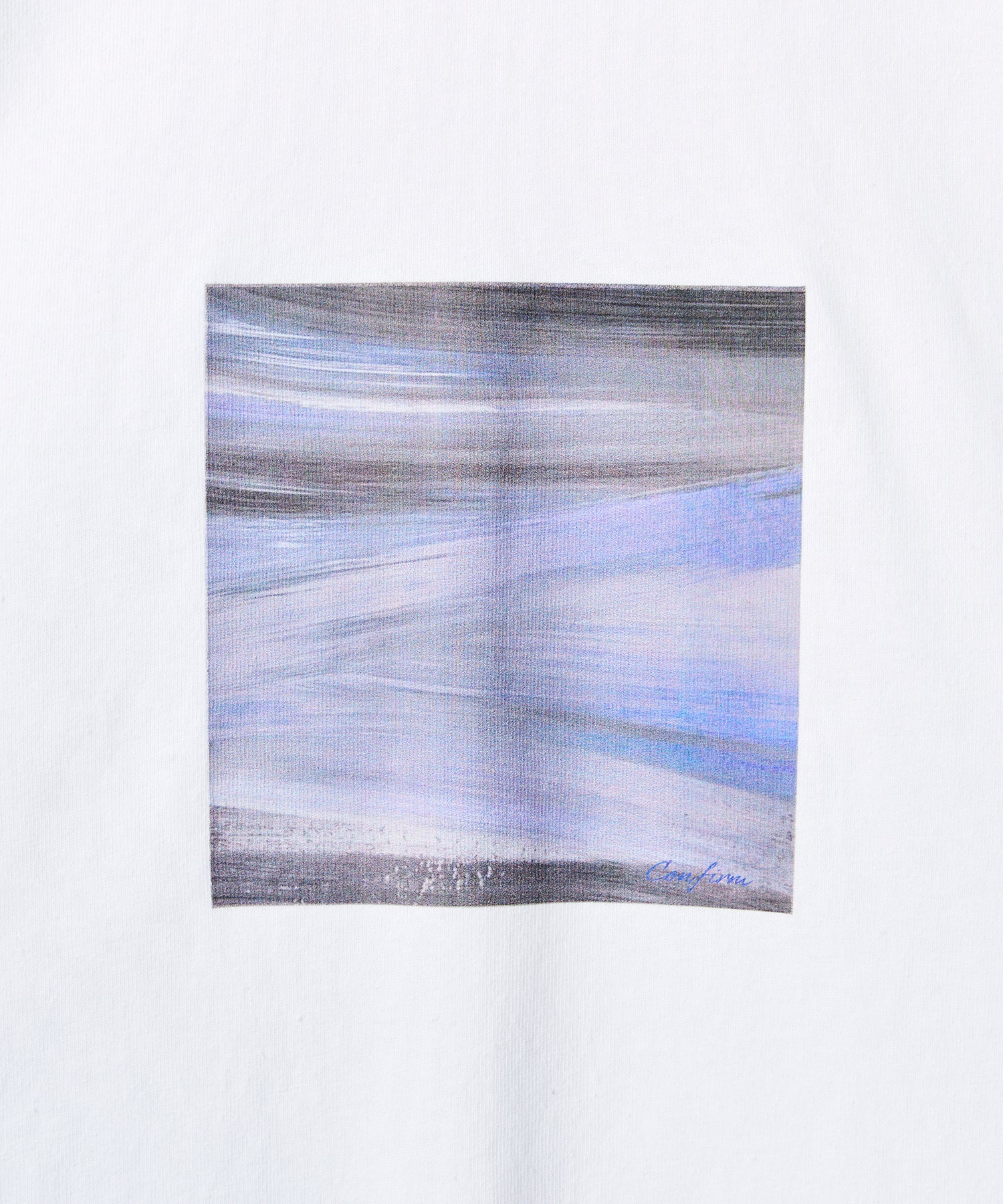 アブストラクト絵画 フロントプリント 半袖Tシャツ