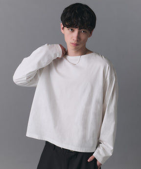 Boat Neck Long-Sleeve Tee / ボートネックロングスリーブTシャツ