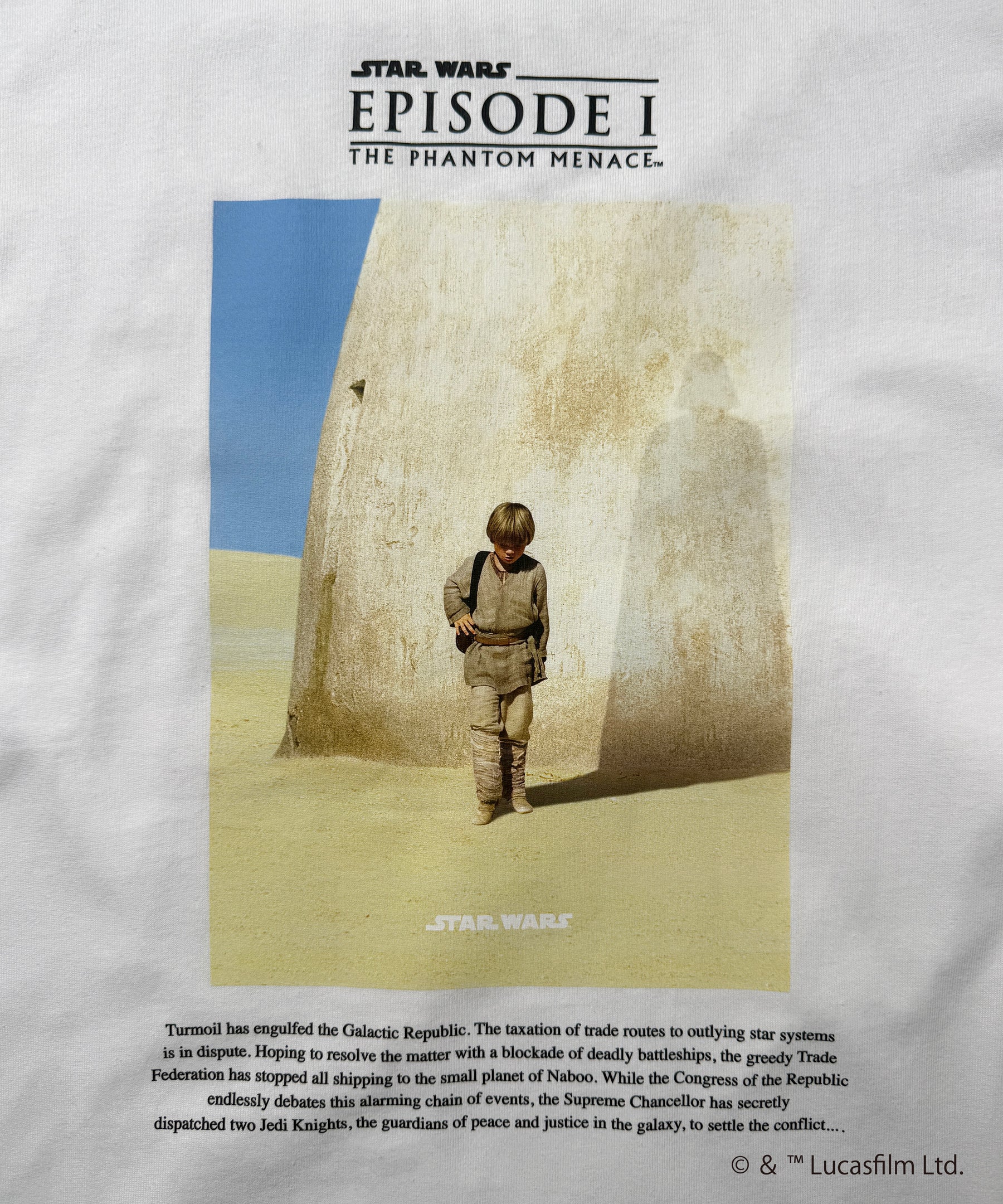 【STAR WARS】Ep1 Photo Tee / スター・ウォーズ エピソード1 フォトT