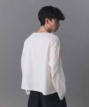 Boat Neck Long-Sleeve Tee / ボートネックロングスリーブTシャツ
