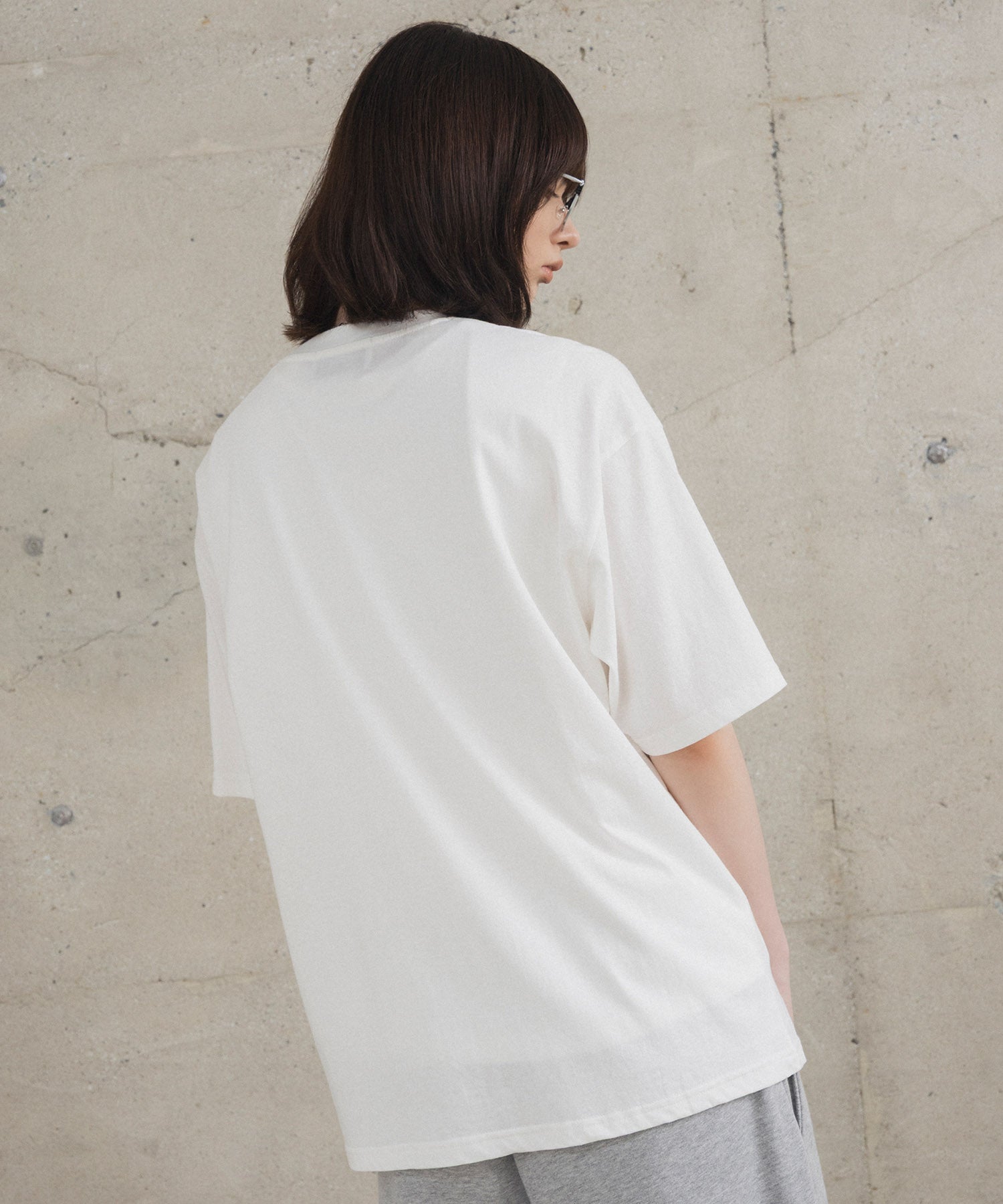 アブストラクト絵画 フロントプリント 半袖Tシャツ