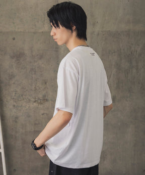 ウォーキングC ワンポイント刺繍ロゴ ビッグシルエット半袖Tシャツ