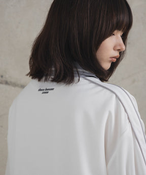 フロントプリント サイドライン ユニフォーム半袖Tシャツ