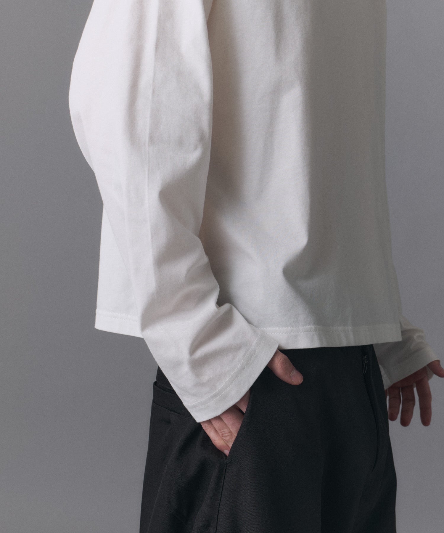 Boat Neck Long-Sleeve Tee / ボートネックロングスリーブTシャツ