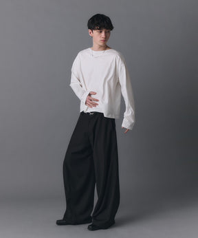Boat Neck Long-Sleeve Tee / ボートネックロングスリーブTシャツ