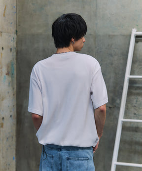 THERMAL DRAWSTRING HENLEY NECK T-SHIRT / サーマル ドローストリング ヘンリーネックTシャツ