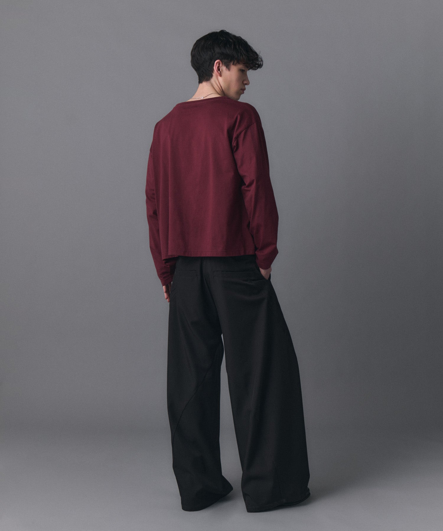 Boat Neck Long-Sleeve Tee / ボートネックロングスリーブTシャツ