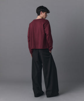 Boat Neck Long-Sleeve Tee / ボートネックロングスリーブTシャツ