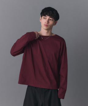 Boat Neck Long-Sleeve Tee / ボートネックロングスリーブTシャツ