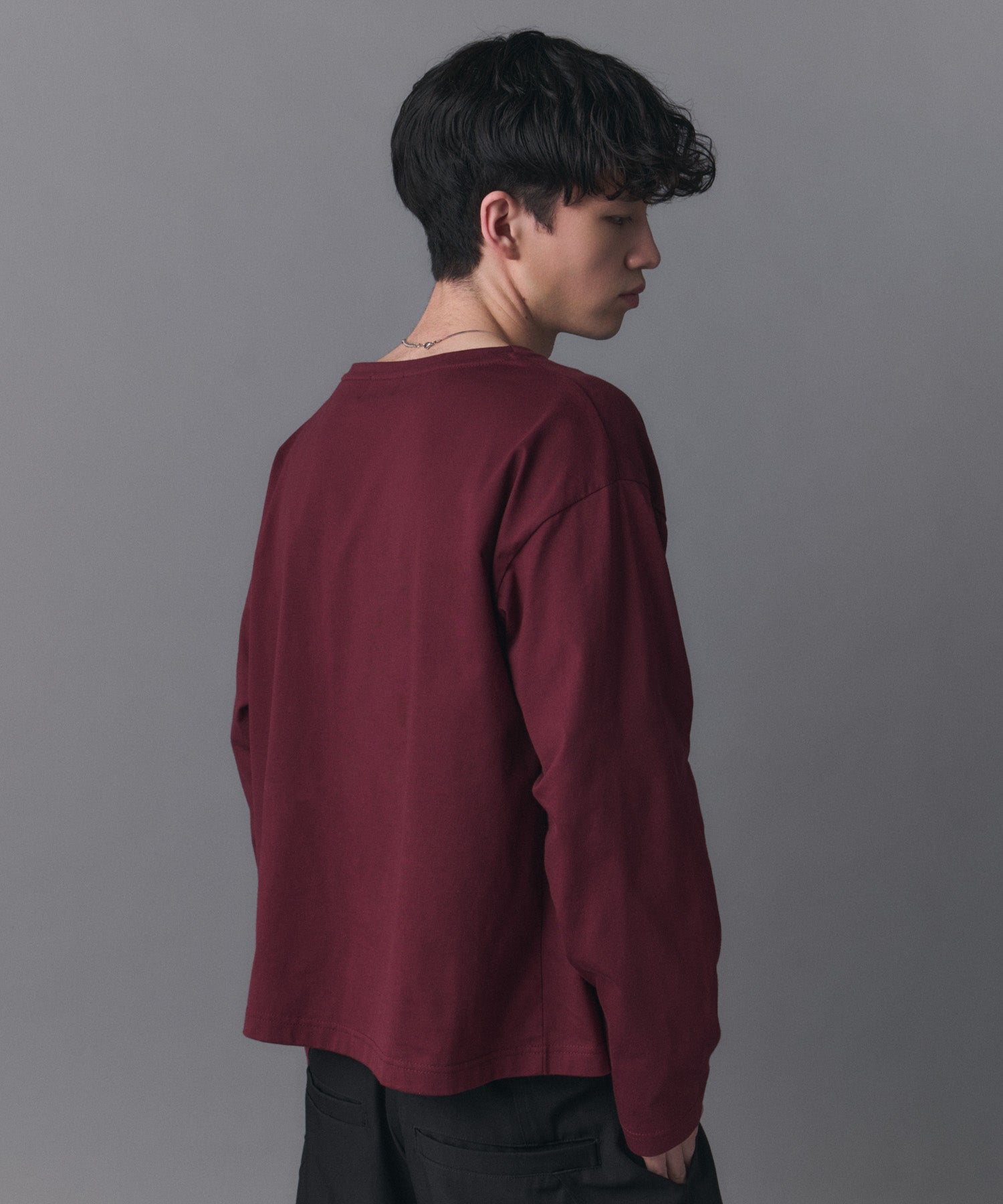 Boat Neck Long-Sleeve Tee / ボートネックロングスリーブTシャツ
