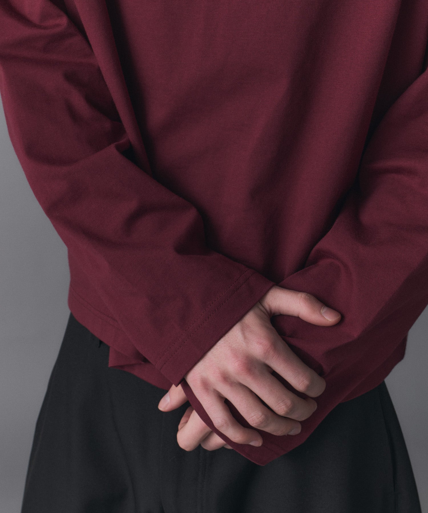 Boat Neck Long-Sleeve Tee / ボートネックロングスリーブTシャツ
