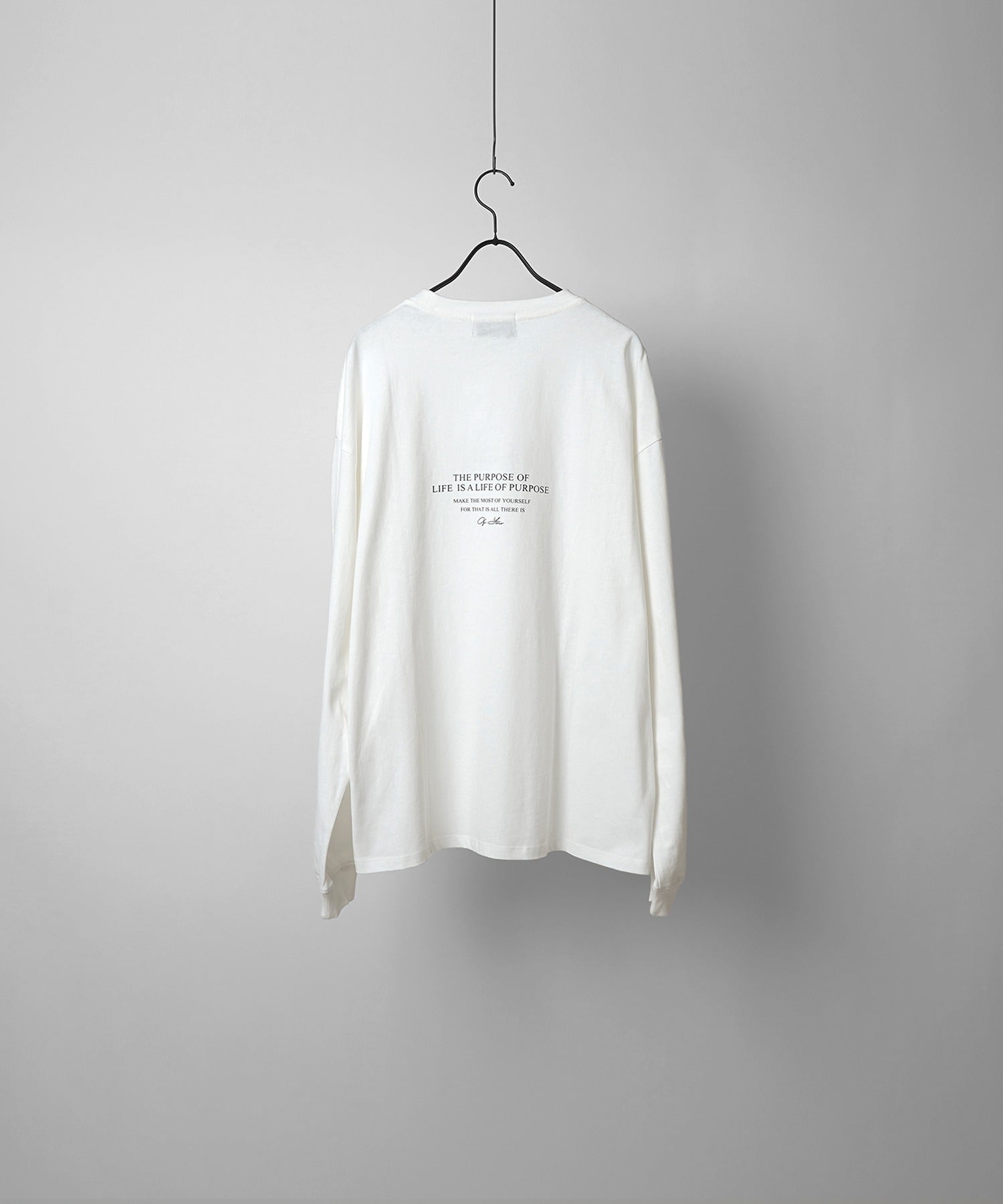 PARIS ワンポイント刺繍ロゴ ビッグシルエットロンT