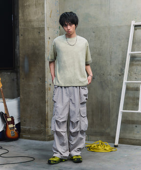 SLEEVE LAYERED LOOSE T-SHIRT / レイヤード ルーズTシャツ