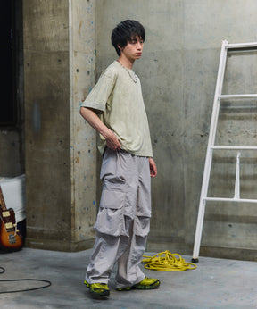 SLEEVE LAYERED LOOSE T-SHIRT / レイヤード ルーズTシャツ