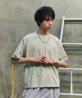SLEEVE LAYERED LOOSE T-SHIRT / レイヤード ルーズTシャツ