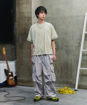 SLEEVE LAYERED LOOSE T-SHIRT / レイヤード ルーズTシャツ